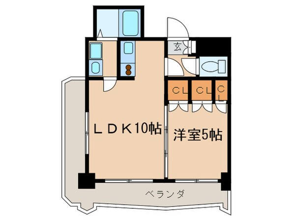 ロイヤルセンタ－ＢＬＤ ８０の物件間取画像